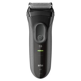 Barbeador elétrico Braun SERIE33000S+EN10 Preto