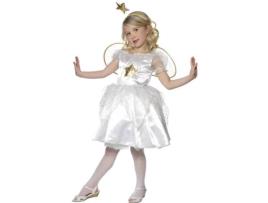 Fato de Menina DISFRAZZES Anjo Com Estrela (Tam: 4 a 6 Anos)