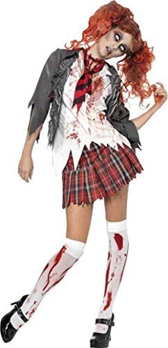 Fato de Mulher  Estudante Zombie (Tam: M)