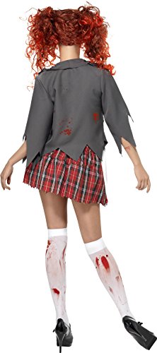 Fato de Mulher DISFRAZZES Estudante Zombie (Tam: M)