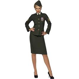 Fato de Mulher  Oficial Da Guerra (Tam: M - 40/42)
