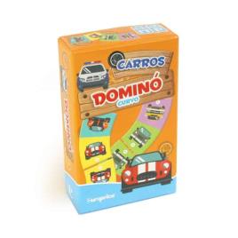 Jogo de Dominó  Curvo de Carros (Idade Mínima: 3 anos - Português)