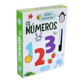 Jogo Educativo  Cartas Educativas Números (Idade Mínima: 3)
