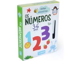Jogo Educativo EUROPRICE Cartas Educativas Números (Idade Mínima: 3)