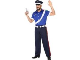 Fato de Homem  Polícia Carabinieri Italiano (Tam: M-L - 52/54)