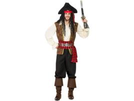 Fato de Homem  Pirata Castanho (Tam: XL)