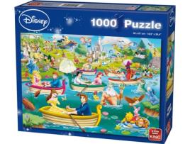 Puzzle 2D  Disney Fun on the Water (1000 peças)