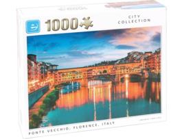 Puzzle EUROPRICE Ponte Vecchio Itália (Idade Mínima: 3 anos - 1000 Peças)