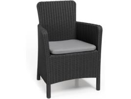 Cadeira de Jardim ALLIBERT Trenton Grafite
