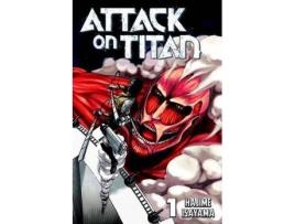 Livro Attack On Titan 1 de Hajime Isayama