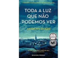 Livro Toda a Luz que Não Podemos Ver de Anthony Doerr