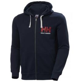 Moletom Com Zíper Logo S Navy