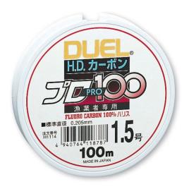 Duel H.d. Carbon Pro 100 S Fluorocarbon 100 M 0.210 mm