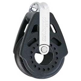 Harken Fixed Carbo Block 40 Mm One Size Black / Silver