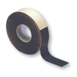 Vinyl Foam Thermal Sound Insulating Tape 5 m (25 mm) Black