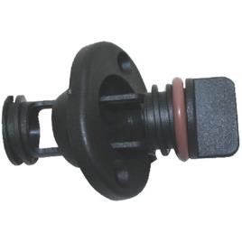 Self Retaining Drain Plug One Size Black