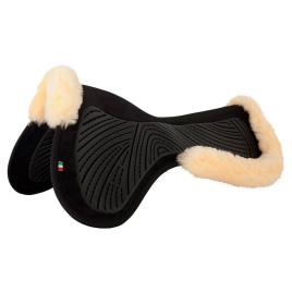 Br Almofada De Gel Suave Dupla Face Sheepskin One Size Black / Natural