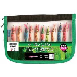 Sea Squid Toneira Calmarette 10 Unidades One Size Multicolour