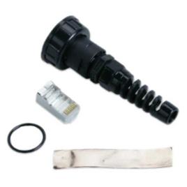 Conectores De Rede Marítima 2 Unidades RJ45 Black
