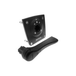 Flush Mount Throttle Control Face Plate Kit With Lever One Size Black