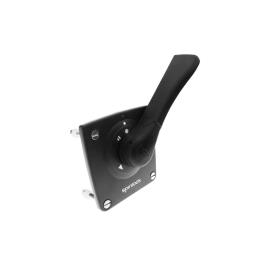 Spinlock Flush Mount Throttle Control Face Plate Kit With Lever One Size Black