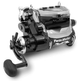 Molinete Elétrico Kgn 1500 Twin Motor 1500 Black / Silver