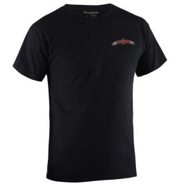 Camiseta De Manga Curta Classic Salmon M Black