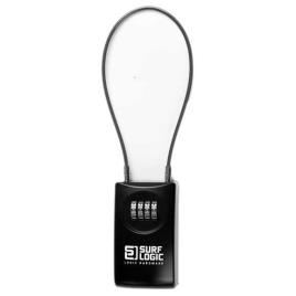 Surflogic Key Security Lock Double System One Size Black