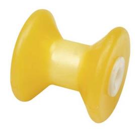 Bow Roller Non Marking 102 mm TP Yellow Rubber