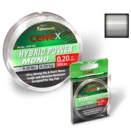 Monofilamento Cenex Hybrid Power 100 M 0.160 mm Transparent