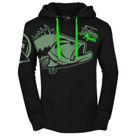 Hotspot Design Suéter Fishing Mania Bass 2XL Black