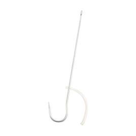 Amiaud Inox Handling Hook 100 x 6 cm Silver