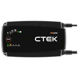 Ctek Pro25se Com Fonte De Abastecimento 25 A Black