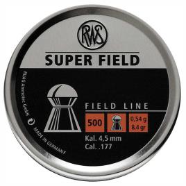 Super Field Metal Can 500 Units 5.5 Grey