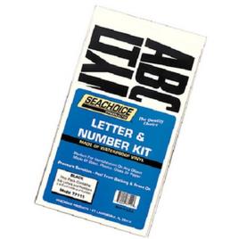 Kit De Letras E Números 148 pcs White