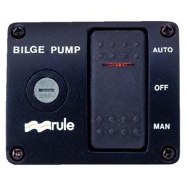 Rule Pumps Plastic Panel Switch 12V Black