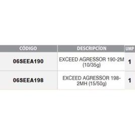 Sert Cana Spinning Exceed Agressor 1.98 m