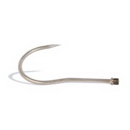 Round Gaff Hook 175 x 8 mm Silver