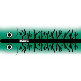 Jigskinz Green Glow Mack 180 x 80 mm Green