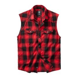 Camisa Check 4XL Red / Black