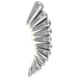 Chumbo De Anel De Latão 2 Unidades 50 g Grey