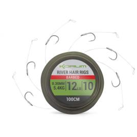 Korum Anzol Montado River 1 M 12 Black Nickel