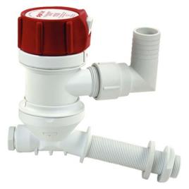 Rule Pumps Livewell Angled 800 GPH White