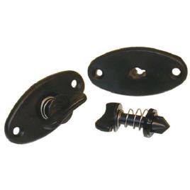 Windshield Holder Clips One Size Black