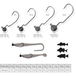 Scratch Tackle Cabeçote Round 7 g Grey