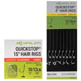 Anzol Montado Big Fish Barbless 4 Cm 10 Black Nickel