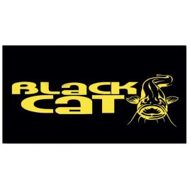 Black Cat Sticker One Size Black