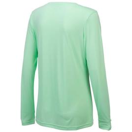 Camiseta De Manga Comprida Solar Performance S Seafoam