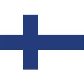  - Finland 30 x 45 cm White / Blue