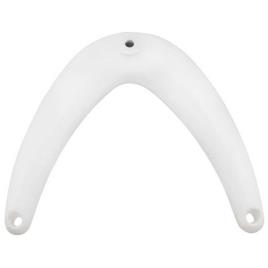 Bow Fender 60.5 x 47 cm White